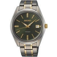 Seiko Mens Titanium Watch SUR377P1
